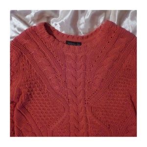 bright topshop sweater